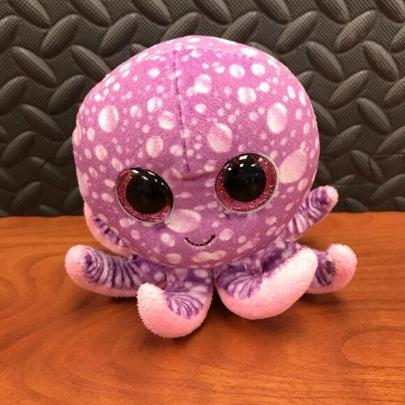 TY Beanie Boos - Legs purple octopus 2014‎ - Picture 1 of 4